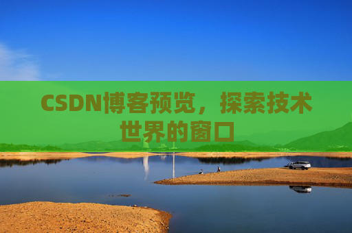 CSDN博客预览，探索技术世界的窗口